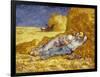 La Méridienne Ou La Sieste, Siesta at Noon, after 1866 Pastel Drawing by Millet, 1890-Vincent van Gogh-Framed Giclee Print