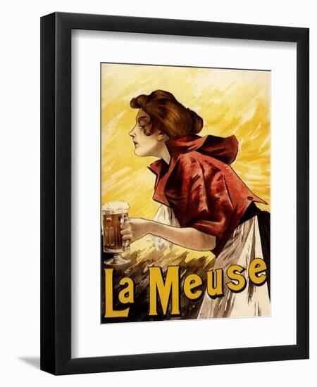 La Meuse Beer, c.1900-null-Framed Giclee Print