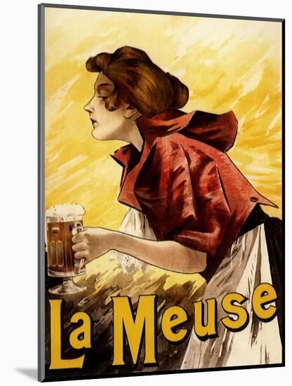 La Meuse Beer, c.1900-null-Mounted Giclee Print