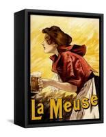 La Meuse Beer, c.1900-null-Framed Stretched Canvas