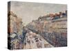'La Mi-Careme sur les Boulevards', 1897-Camille Pissarro-Stretched Canvas