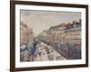 'La Mi-Careme sur les Boulevards', 1897-Camille Pissarro-Framed Giclee Print