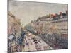 'La Mi-Careme sur les Boulevards', 1897-Camille Pissarro-Mounted Giclee Print