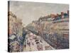 'La Mi-Careme sur les Boulevards', 1897-Camille Pissarro-Stretched Canvas