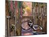 La Mimosa a Venezia-Guido Borelli-Mounted Giclee Print