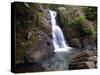 La Mina Waterfall, El Yunque, Puerto Rico-George Oze-Stretched Canvas