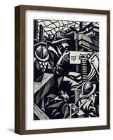 La Mitrailleuse-Christopher Richard Wynne Nevinson-Framed Giclee Print