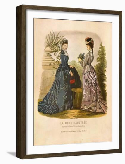 La Mode Illustrée I-Dubois-Framed Art Print