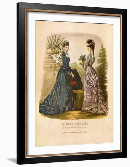 La Mode Illustrée I-Dubois-Framed Art Print