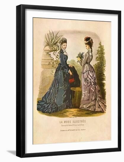 La Mode Illustrée I-Dubois-Framed Art Print