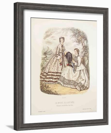 La Mode Illustree No. 226-null-Framed Art Print