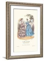 La Mode Illustree-null-Framed Art Print