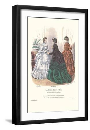 La Mode Illustree--Framed Art Print