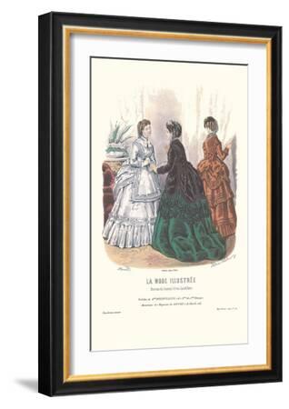 La Mode Illustree--Framed Art Print