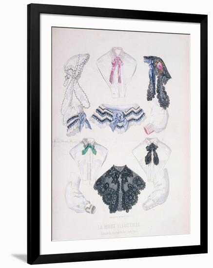 La Mode Illustree-null-Framed Giclee Print