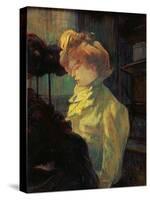 La Modiste, 1900-Henri de Toulouse-Lautrec-Stretched Canvas