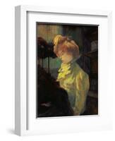 La Modiste, 1900-Henri de Toulouse-Lautrec-Framed Giclee Print