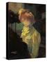 La Modiste, 1900-Henri de Toulouse-Lautrec-Stretched Canvas