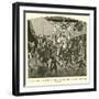 La Momerie Des Hommes Sauvages, Appelee Depuis Le Ballet Des Ardents, a L'Hotel Royal Saint-Paul-null-Framed Giclee Print