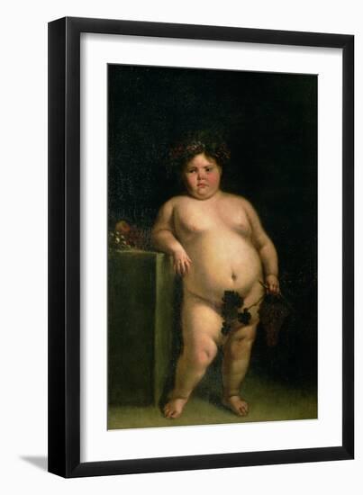 La Monstrua Desnuda, Eugenia Martinez Vallejo Unclothed-Don Juan Carreño de Miranda-Framed Giclee Print