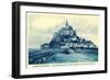 La Mont Saint Michel-null-Framed Art Print