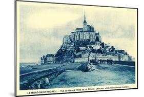 La Mont Saint Michel-null-Mounted Art Print