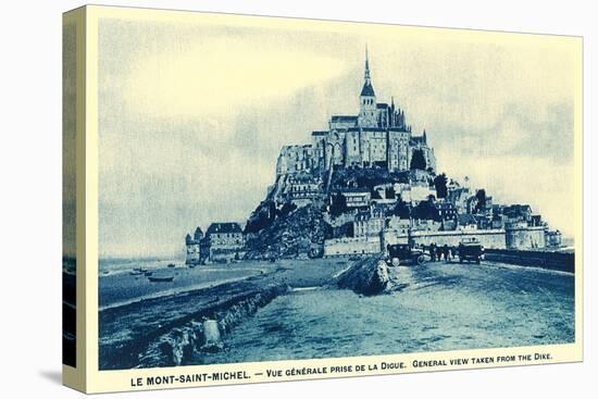 La Mont Saint Michel-null-Stretched Canvas