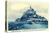 La Mont Saint Michel-null-Stretched Canvas