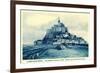 La Mont Saint Michel-null-Framed Art Print