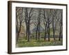 'La Montagne Sainte-Victoire', 1935-Paul Cezanne-Framed Giclee Print