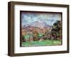 La Montagne Sainte Victoire Painting by Paul Cezanne (1839-1906) 19Th Century Geneve, Museum of Art-Paul Cezanne-Framed Giclee Print