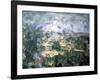 La montagne Sainte-Victoire-Paul Cézanne-Framed Giclee Print