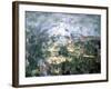 La montagne Sainte-Victoire-Paul Cézanne-Framed Giclee Print