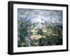 La montagne Sainte-Victoire-Paul Cézanne-Framed Giclee Print