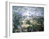 La montagne Sainte-Victoire-Paul Cézanne-Framed Giclee Print