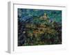 La Montaigne Sainte-Victoire, 1905-Paul Cézanne-Framed Giclee Print