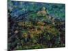 La Montaigne Sainte-Victoire, 1905-Paul Cézanne-Mounted Giclee Print