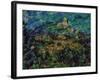 La Montaigne Sainte-Victoire, 1905-Paul Cézanne-Framed Giclee Print