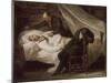 La Mort de Géricault-Ary Scheffer-Mounted Giclee Print