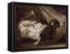 La Mort de Géricault-Ary Scheffer-Framed Stretched Canvas