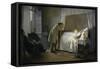 La Mort de Madame Bovary-Albert-Auguste Fourie-Framed Stretched Canvas