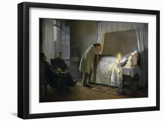 La Mort de Madame Bovary-Albert-Auguste Fourie-Framed Giclee Print