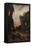 La Mort de Sapho-Gustave Moreau-Framed Stretched Canvas