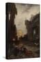 La Mort de Sapho-Gustave Moreau-Stretched Canvas