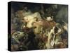 La Mort de Sardanapale-Eugene Delacroix-Stretched Canvas