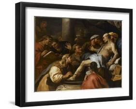 La Mort de Sénèque-Luca Giordano-Framed Giclee Print