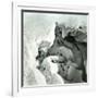 La Mortine Cave, at the Summit of the Buet (Savoy)-Leon, Levy et Fils-Framed Photographic Print