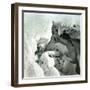 La Mortine Cave, at the Summit of the Buet (Savoy)-Leon, Levy et Fils-Framed Photographic Print