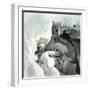 La Mortine Cave, at the Summit of the Buet (Savoy)-Leon, Levy et Fils-Framed Photographic Print