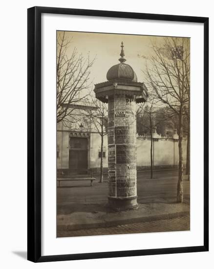 La Mosquée de Paris-Charles Marville-Framed Giclee Print